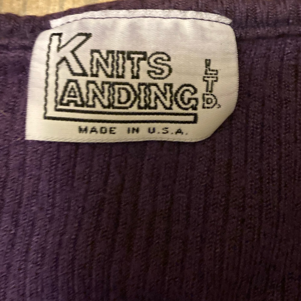 Knits Landing Ltd purple sweater